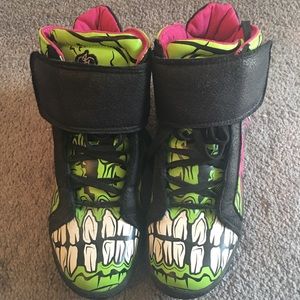 Iron Fist Zombie Stomper Hi Top Sneakers